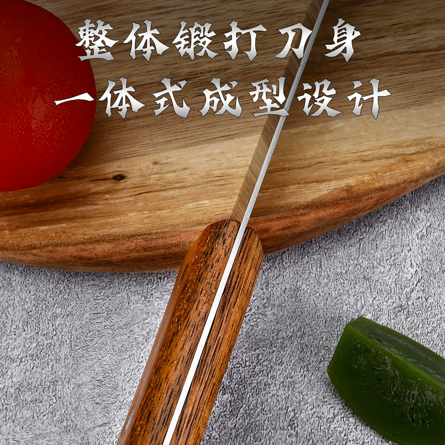 У Yangjiang Knife Skin Shop Прямые продажи стальной нож для фруктов мебель ежедневные виды спорный древесина держать кожу кожа кожа