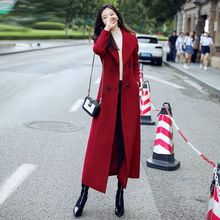 羊绒大衣女2025秋冬新款加厚保暖大衣长款毛呢外套显瘦修身呢外套