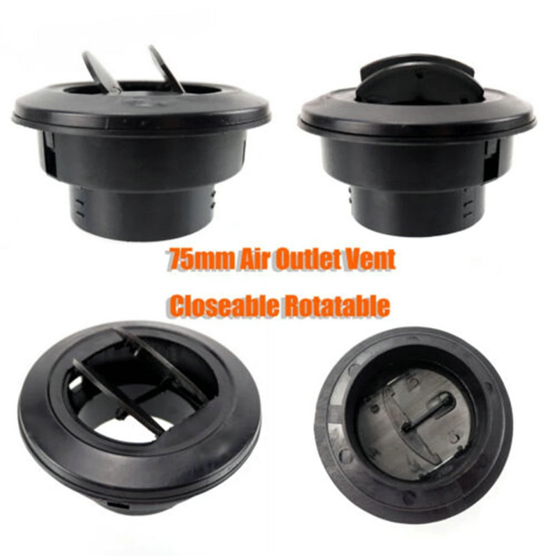 75毫米空气出口通风口用于空气柴油停车加热器空调客车空调通风口