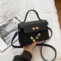 感小包包女流行新款潮韩版时尚单肩斜挎包洋气手提凯莉包外贸批发