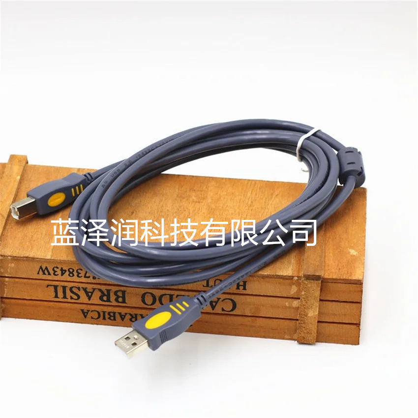 TPC触摸屏数据线下载方口USB打印线编程线程序下载线