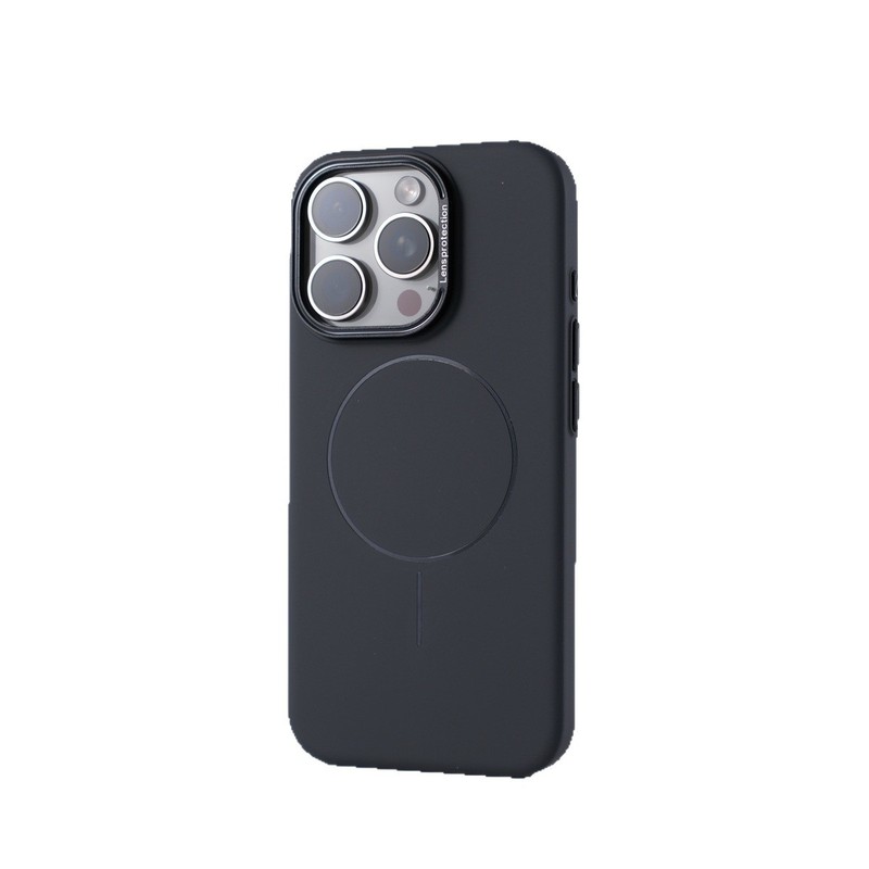 Apple 17promax マットな肌触りのファインサークル磁気吸着携帯電話ケース iPhone16 ハイエンド保護カバー 15 に適しています。|undefined