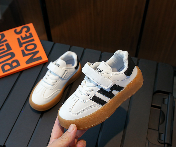 Children's Forrest Gump Shoes 2023 Autumn and Winter New Girls' Waffle Shoes Campus Boys' Moral Training Shoes_voghion.com