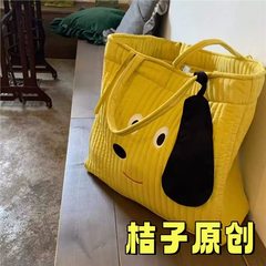 【5180人のコレクション】あなたを覗き見しています!韓国インス大容量漫画荷物パッキングバッグキルティングキルト