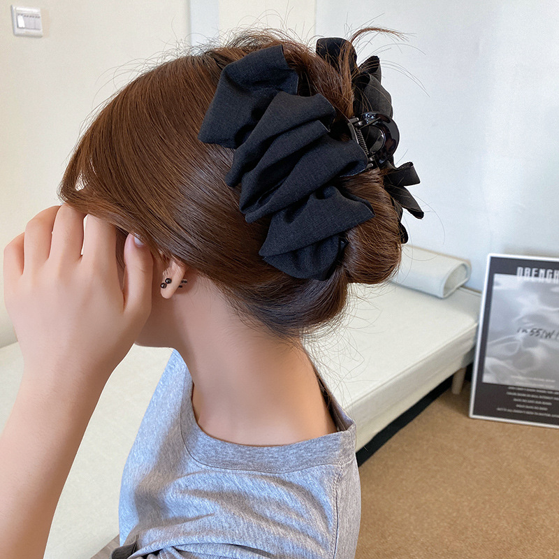 Nube coreana clip de cabello para mujeres 2025, nuevo clip de cabello de alta calidad, cabello grande, clip de tiburón grande