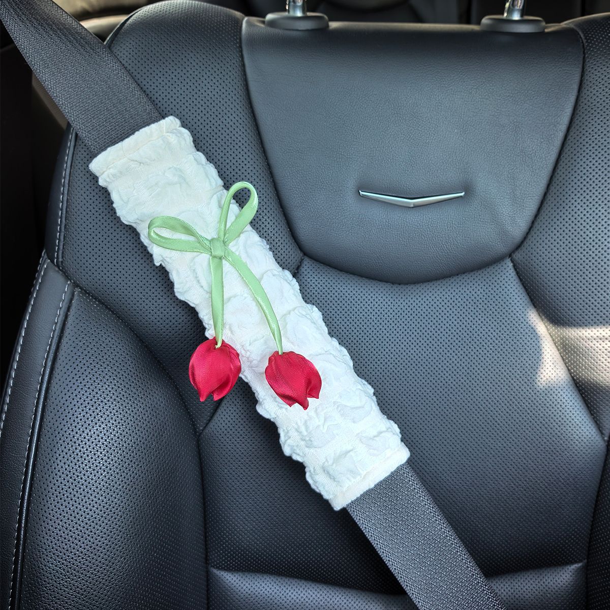 Car Interior Seatbelt Puff Shoulder Protector Cover