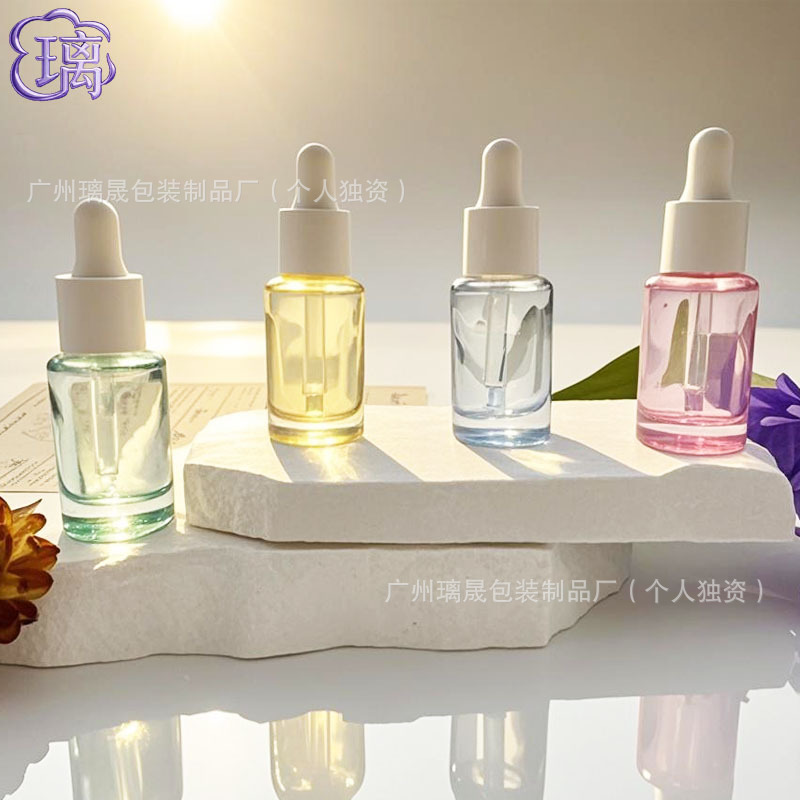 5ml13牙圆柱滴管瓶精油乳液原液小样分装瓶精华液瓶小容量