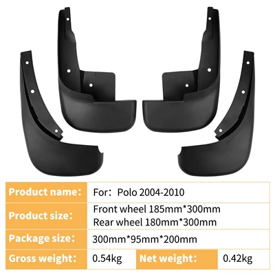 Suitable for Volkswagen Polo Mudguard