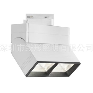Factory direct ultra-wide angle ultra-low temperature track lights linear spotlights to replace traditional track spotlights supermarket clothing store