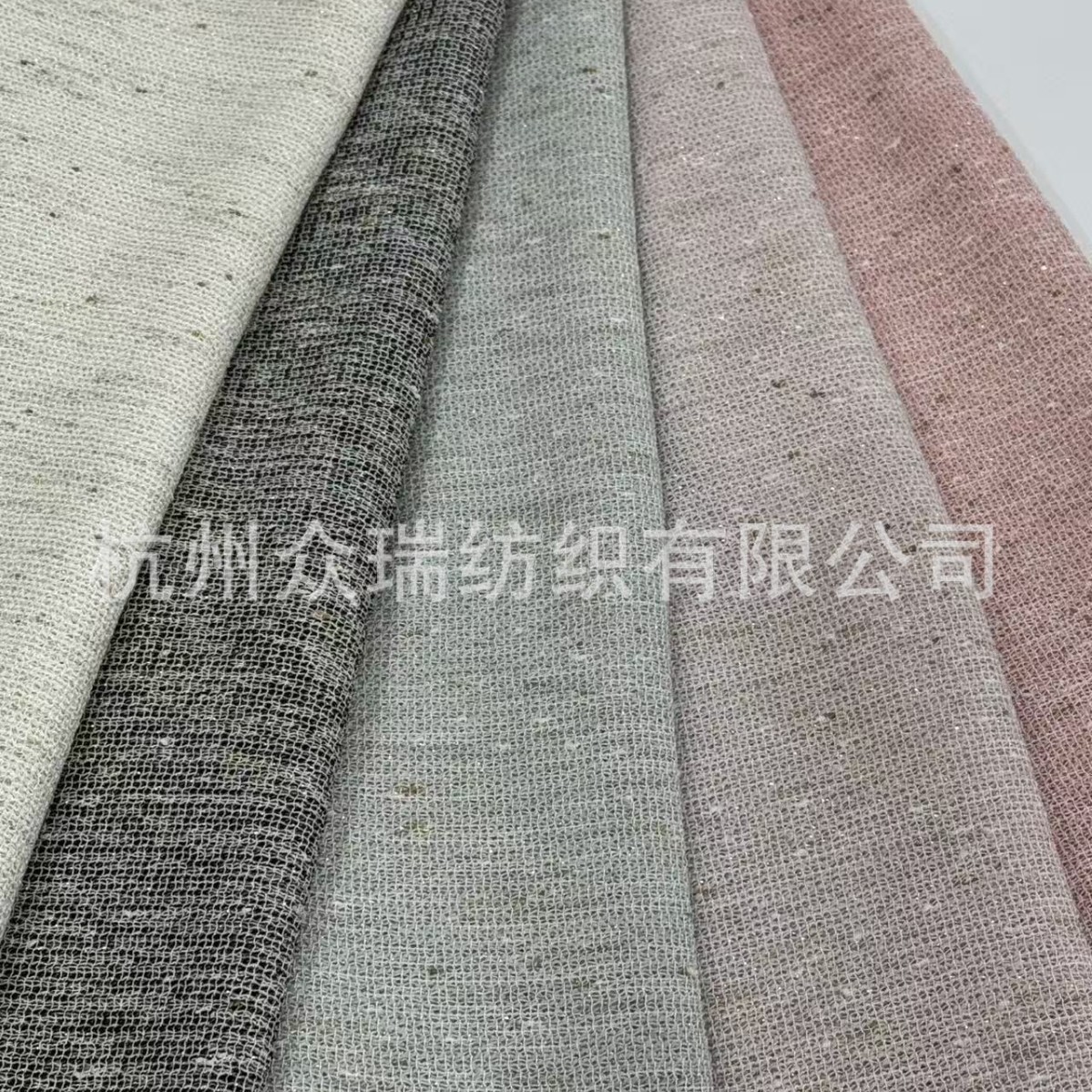 26春季新款轻薄彩点金丝小香风春秋季女装外套开衫罩衫面料