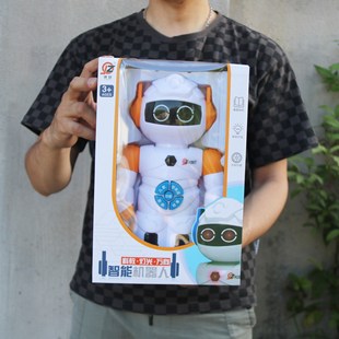 Electric Dancing Robot Toy Smart Kidsren's Rotating Singing Boy 2-3-4 Years Old Baby Music Story