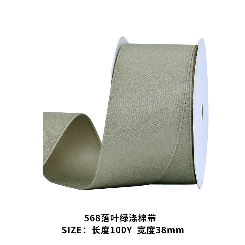 Cinta de algodón de poliéster de Corea del Sur 4 especificaciones 9 Popular color arco cinta de algodón accesorios para el cabello aromaterapia colgante regalo cinta 4cm rollo