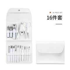 廠家批發指甲刀套裝指甲剪指甲鉗掏挖耳勺家用全套修腳工具便攜式