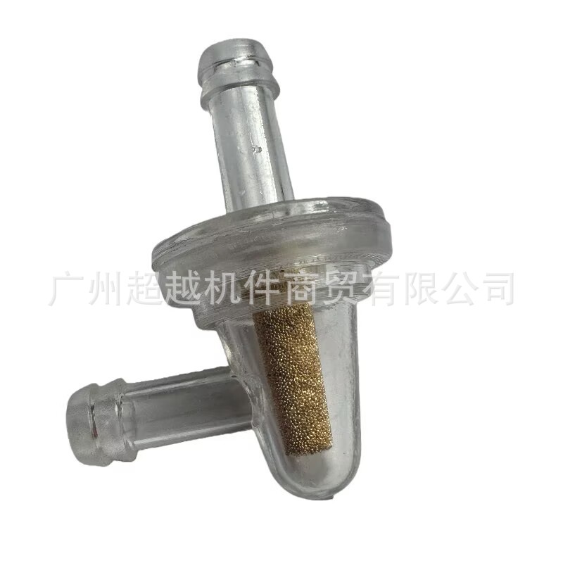 Cross-Border Motorcycle Gasoline Filter 90-Degree Fuel Filter Scooter Seven-Character Copper Core Oil Cup Universal Model
