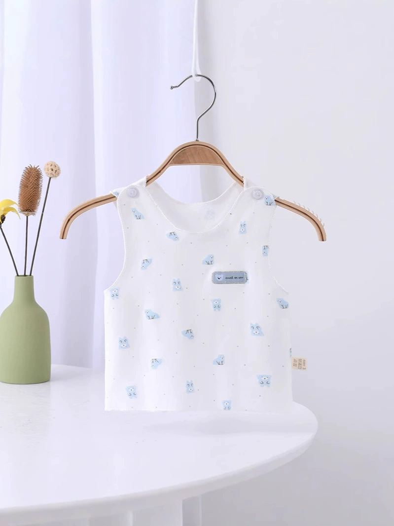 Children's vest sleevless for new born, 0-3-6 month