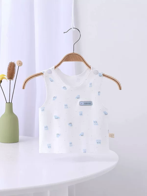 Children's vest sleevless for new born, 0-3-6 month
