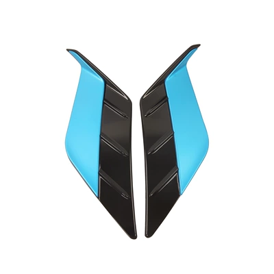 Other Automotive Exterior Supplies, car body sticker rearview mirror cover - rear-fog-lamp-eyebrow-blue-black