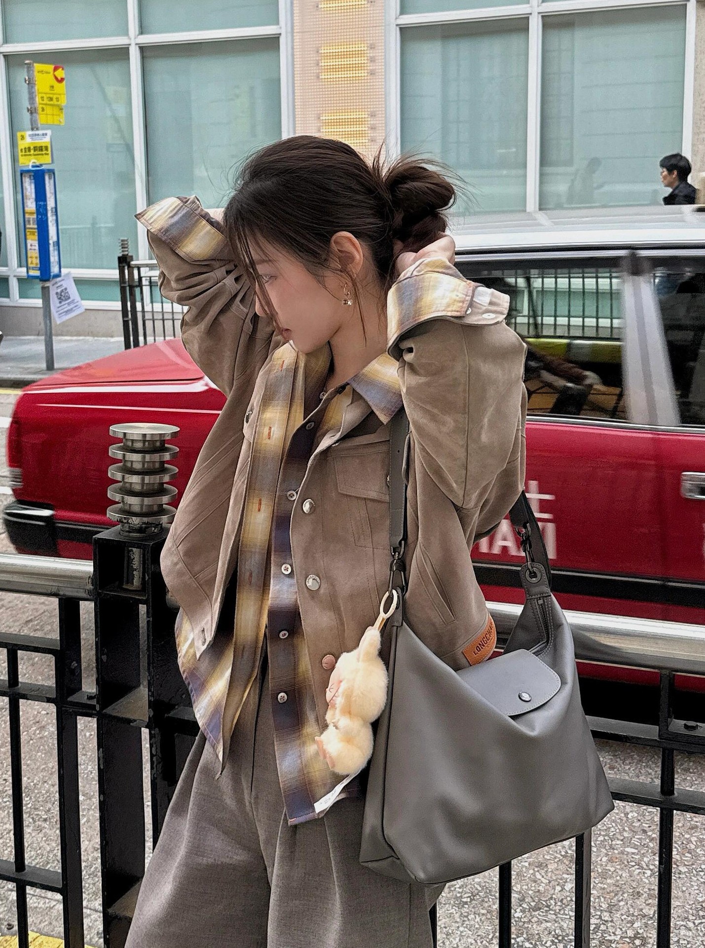 【天井】龍hobo牛革脇下バッグ通勤シングルショルダーバッグ大容量トート