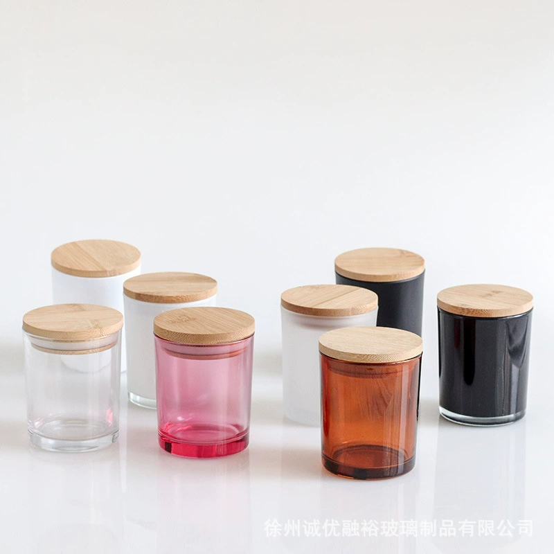 Matte glass candle, aromatherapy, custom-made, DIY