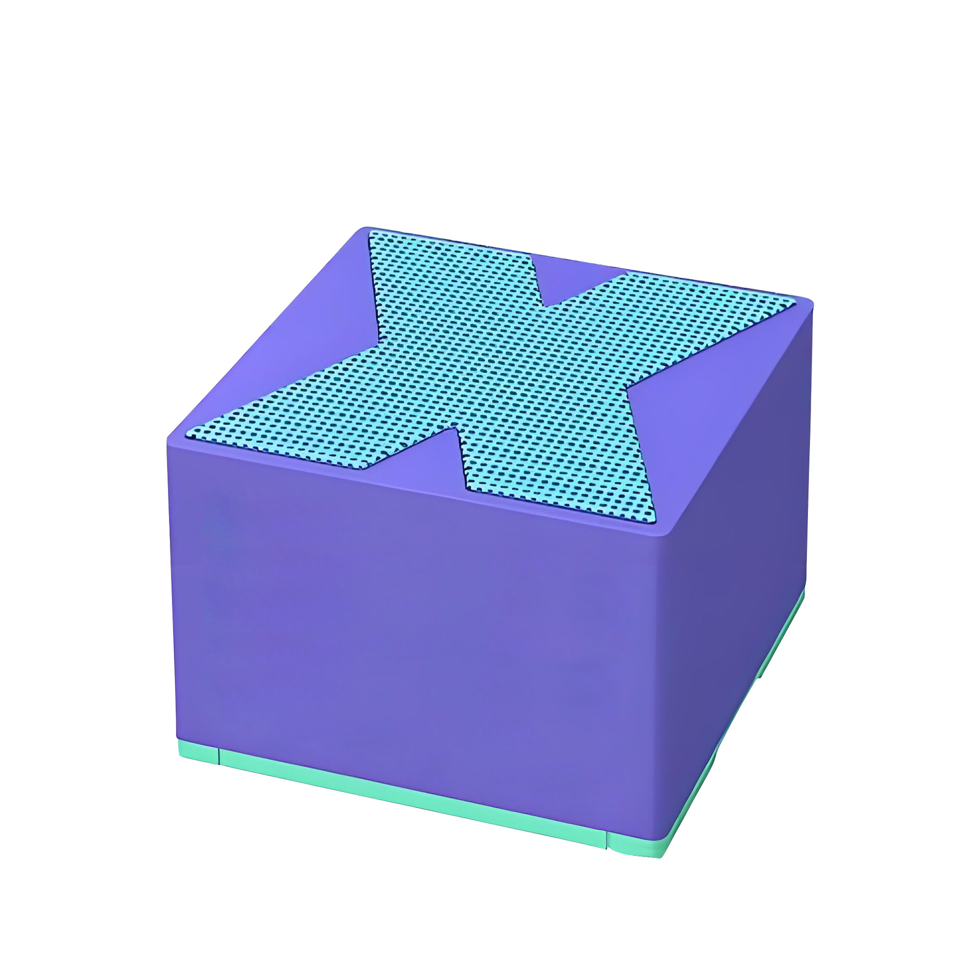 Azul secreto 50 * 50 * 36mm