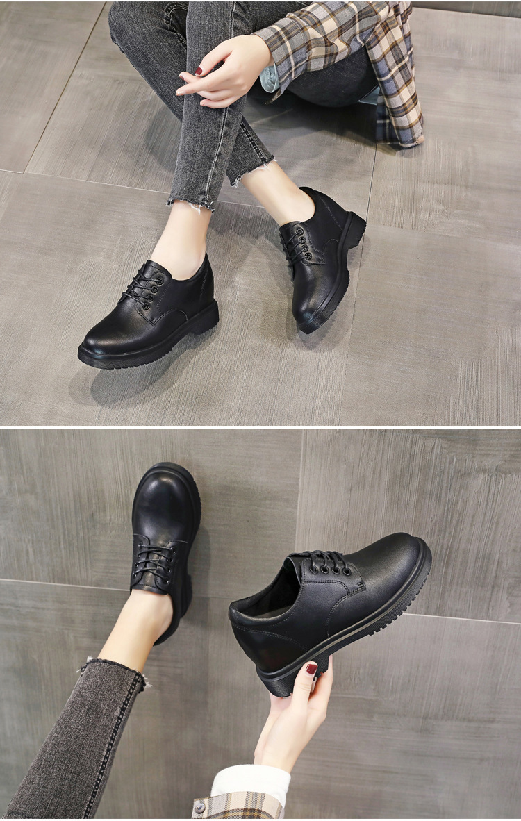 Mocassins en cuir verni à bout carré pour femme, chaussures décontractées à enfiler, chaussures_voghion.com