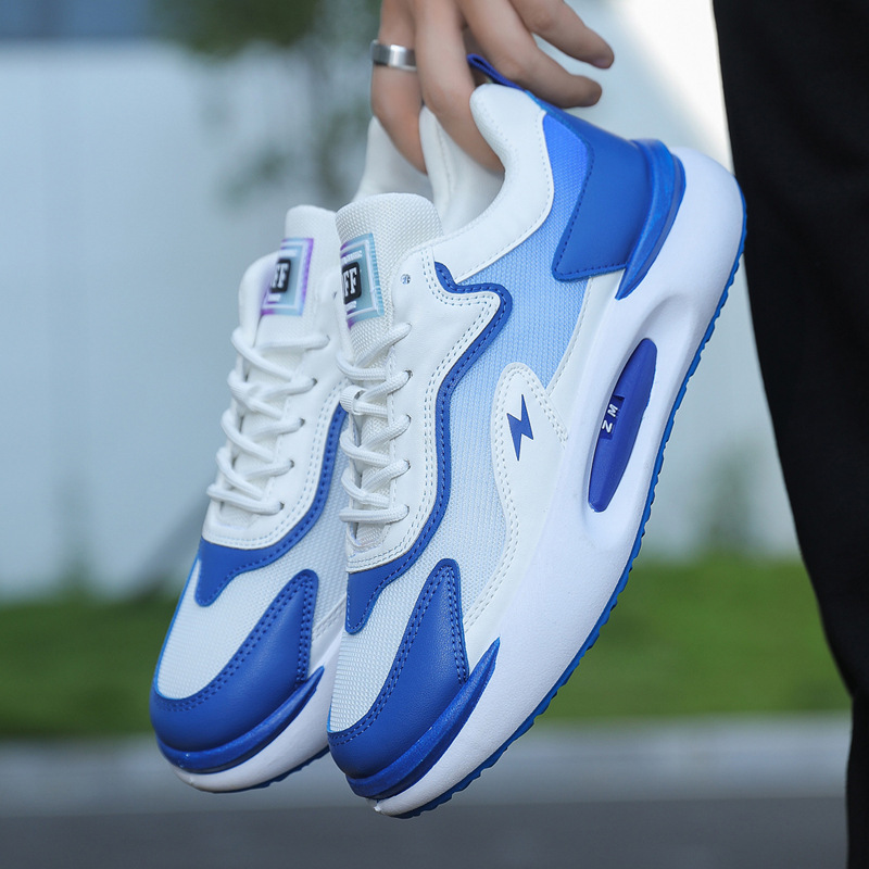 Men's Trendy Thick Soled Running Shoes Casual Sports Footwear_voghion.com