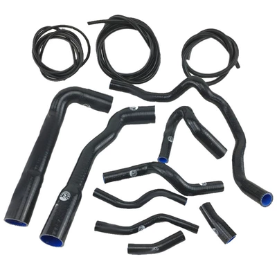 Silicone Radiator Hose Silicone Kit Suitable for Bmw E36 316I 92~99 (European Model) (Soyutma sisteminin digər hissələri) - k8-003-v-black-12pcs