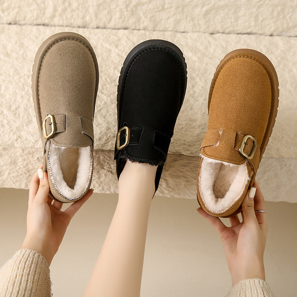 Non-slip keep warm boots for pregnant to go out