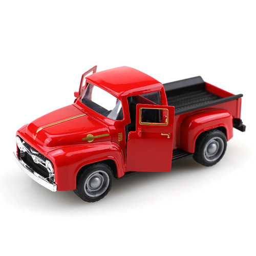 Classic Vintage Truck Alloy Car Model for Kids Cross-Border on TEMU