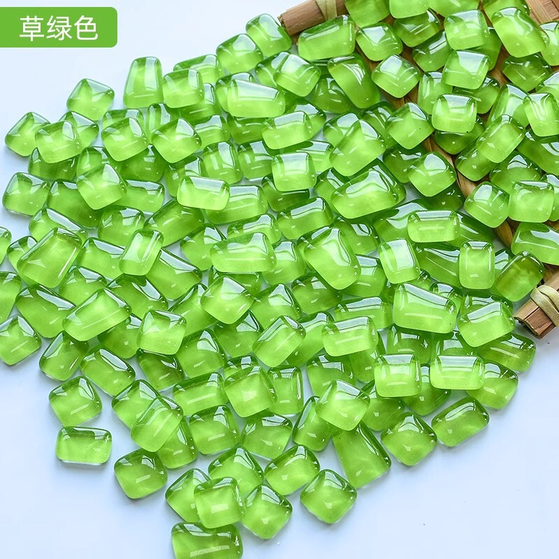 200 グラム diy マルチグリッターモザイクコレクションクリスタルフリーストーンガラス子供の手作り材料粒子|undefined