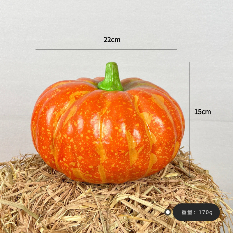 カボチャモデル収穫祭小道具農家ハロウィン装飾野菜ショッピングモールウィンドウ展示ホール装飾なし|undefined
