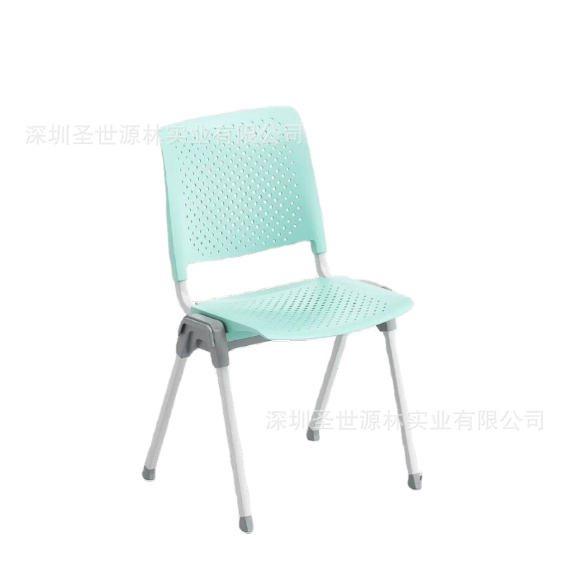 Fábrica directa de sala de reuniones de capacitación silla de recepción silla de respaldo silla de plástico simple ocio image 6