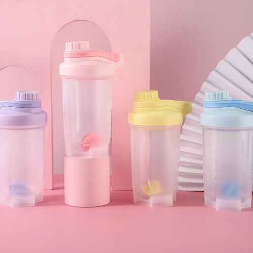 Internet-famous Korean Instagram shaker cup, portable quick-use cup for protein powder, smoothie mixing cup, plastic cup, sports water bottle