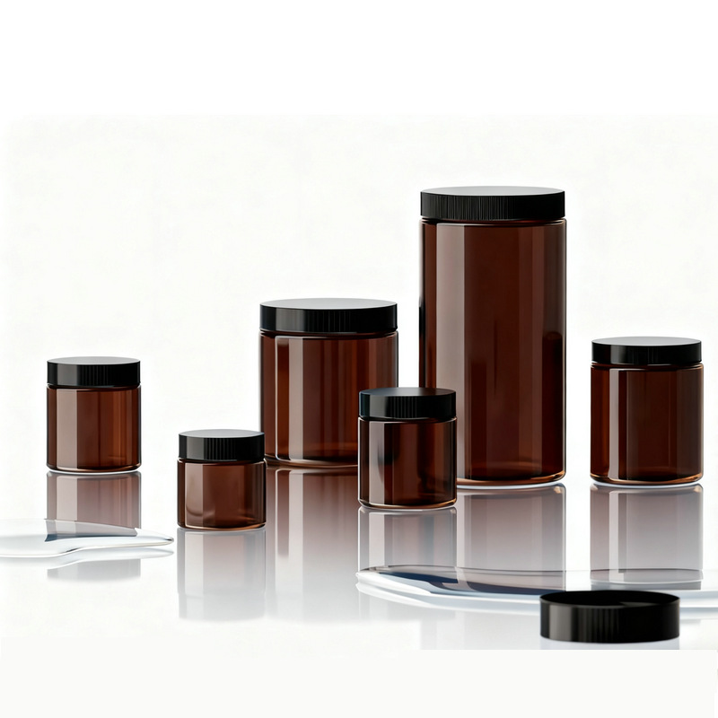 100ml老干妈罐头瓶 广口蜂蜜瓶大口酱菜瓶泡酒玻璃瓶膏剂瓶片剂瓶