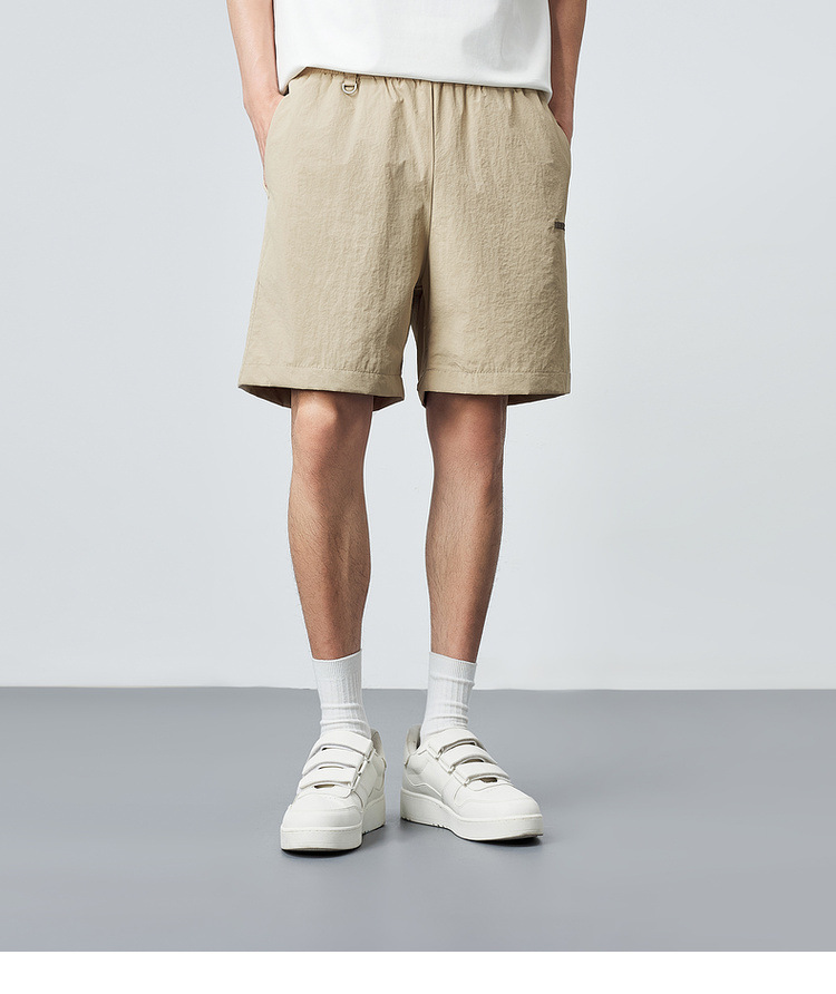 Fluorescent Color Embroidered Shorts 5