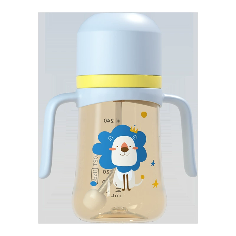 Китайский текст? -" (GNAUHBABY) Children's water cup PPSU material learning drinking cup baby sippy cup direct drinking water"