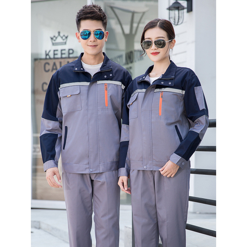 Primavera, otoño, invierno, ropa de trabajo, ropa de fábrica, ropa de construcción, ropa de reparación de automóviles, ropa de seguro laboral reflectante.
