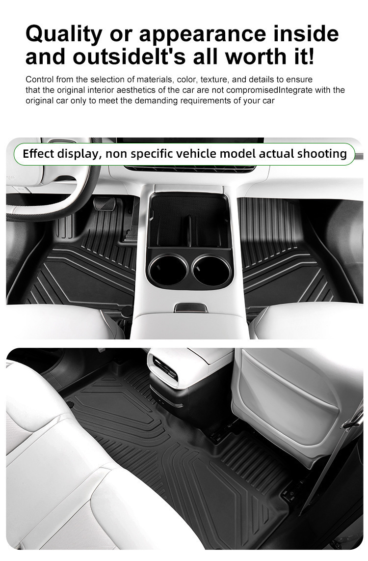 Suitable for 15-24 Models of Mazda Demio/Mazda2 Car Floor Mats, Special Tpe Floor Mats for Specific Vehicles, Cross-Border