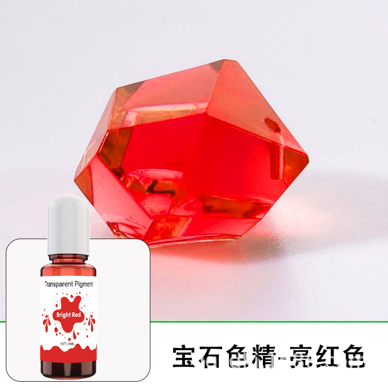 밝은 빨간색 [보석 투명 컬러 에센스], 10ml/병