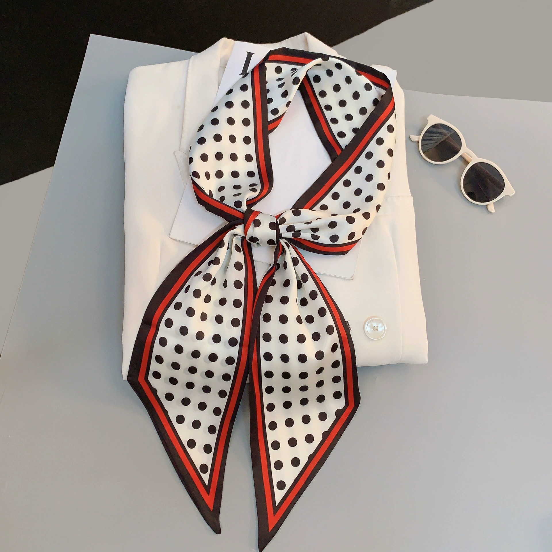 2025 новый длинный обернутый шарф-стример, кроссборд silk plaid длинный шарф, фабрика оптом