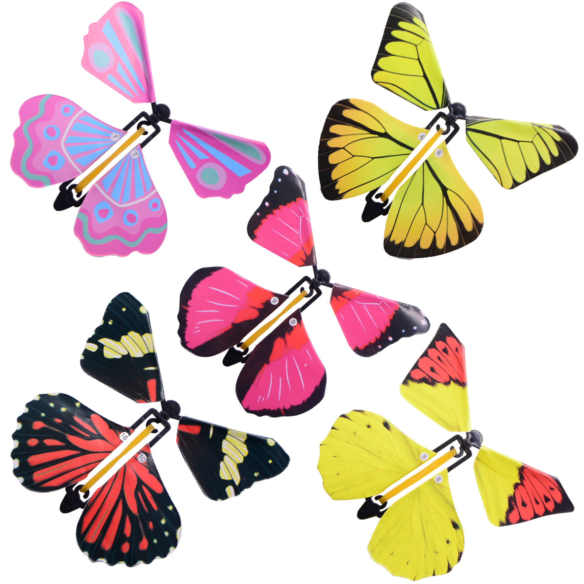 colour Magic butterfly butterfly Magic butterfly Strange new Magic prop Toys Manufactor wholesale