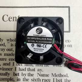 POWER LOGIC PLA02506S05M 2..5厘米 5V 0..20A 2506 散热风扇