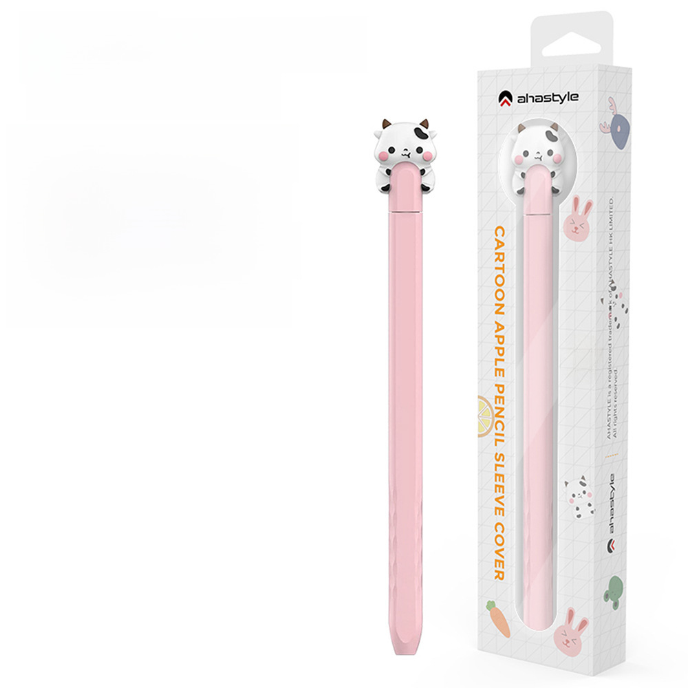 適用於蘋果筆保護套Apple Pencil Pro&2&1筆套卡通超萌硅膠筆套