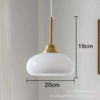 Golden white lampshade, ceiling lamp