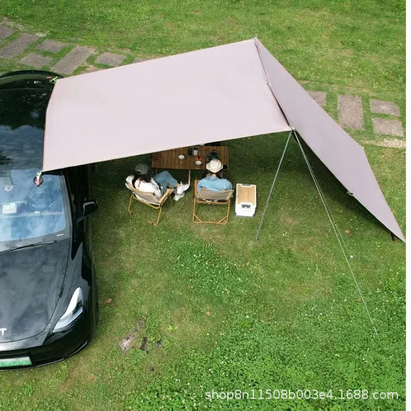 Car Side Canopy, Side Tent, Car Roof Side Canopy, Suv Outdoor Car Side Tent, Car Side Sunshade Tent
