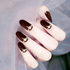 Long nail stickers, design fake nails, wholesale, mid-length