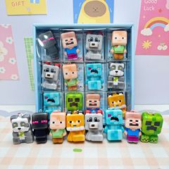 24個入り「私の捏ねる世界」ストレス解消グッズ、子供向けおもちゃ、ラブブ人形、捏ねるおもちゃ、屋台販売