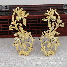 DIY��Ʒ����ֹ�DIY��ɫͭ55*25*2MM��֦���ŷ���������B2964