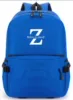 Blue Z letter