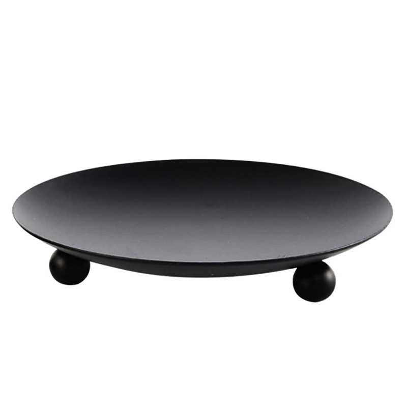 American Iron Candle Holder Nordic Amazon Cross-border Hot Aromatherapy Candle Plate Creative Romantic Table Ornaments